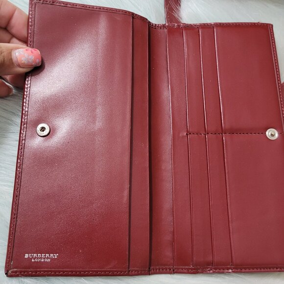 Burberry Nova Check Barrel Bag & Wallet * Leather & Coated Canvas - Picture 7 of 16